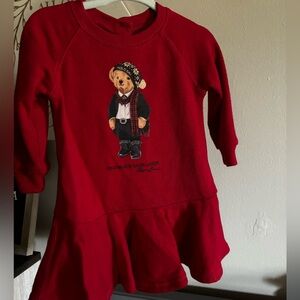 Polo Ralph Lauren dress for Christmas 🎄 Baby girl